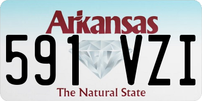 AR license plate 591VZI