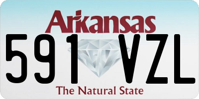 AR license plate 591VZL