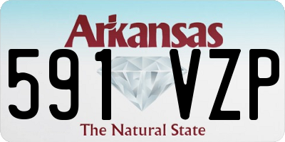 AR license plate 591VZP