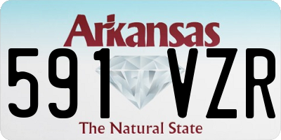 AR license plate 591VZR