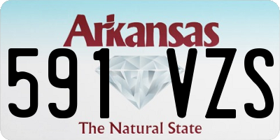AR license plate 591VZS