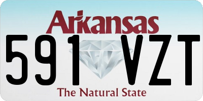 AR license plate 591VZT