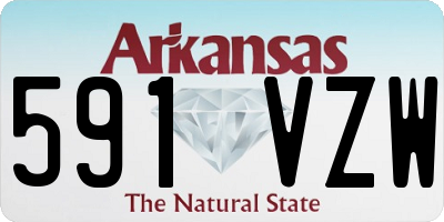 AR license plate 591VZW