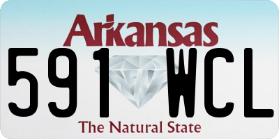 AR license plate 591WCL