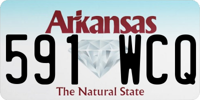 AR license plate 591WCQ