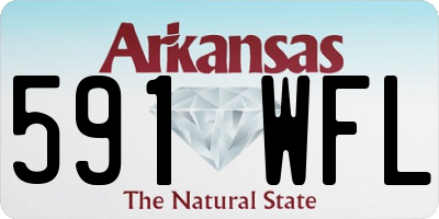 AR license plate 591WFL