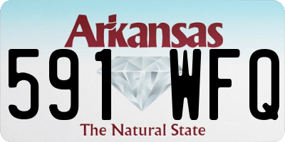 AR license plate 591WFQ