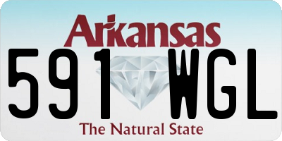 AR license plate 591WGL