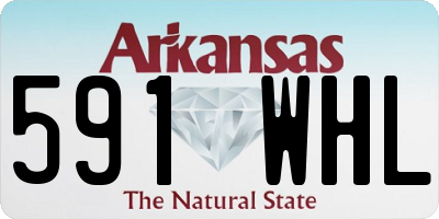 AR license plate 591WHL