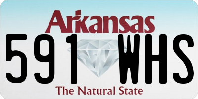 AR license plate 591WHS