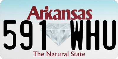 AR license plate 591WHU