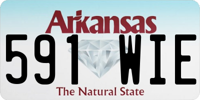 AR license plate 591WIE
