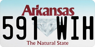 AR license plate 591WIH