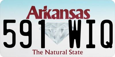 AR license plate 591WIQ