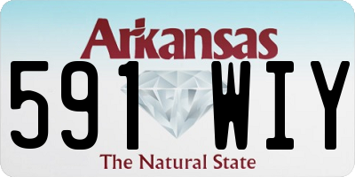 AR license plate 591WIY
