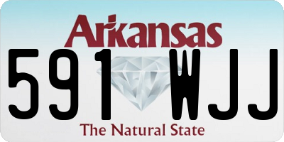 AR license plate 591WJJ