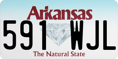 AR license plate 591WJL