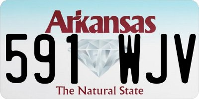 AR license plate 591WJV