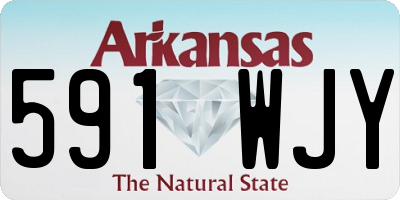 AR license plate 591WJY