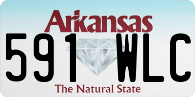 AR license plate 591WLC