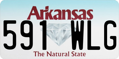 AR license plate 591WLG
