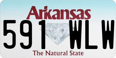 AR license plate 591WLW
