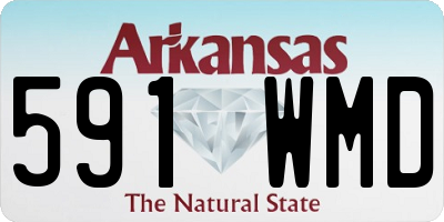 AR license plate 591WMD