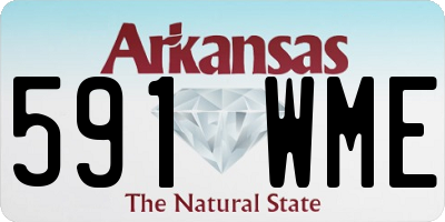 AR license plate 591WME