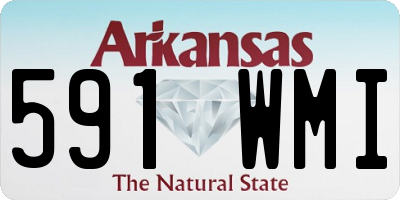 AR license plate 591WMI