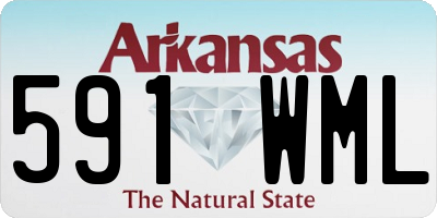 AR license plate 591WML