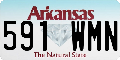 AR license plate 591WMN