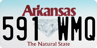 AR license plate 591WMQ