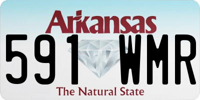 AR license plate 591WMR