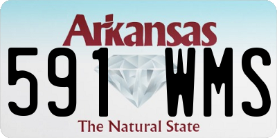 AR license plate 591WMS