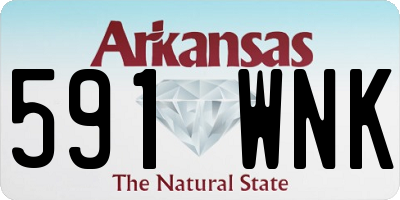 AR license plate 591WNK