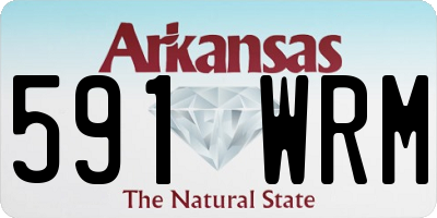 AR license plate 591WRM