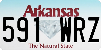 AR license plate 591WRZ
