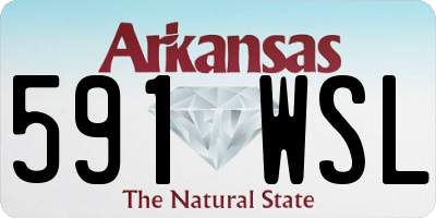 AR license plate 591WSL