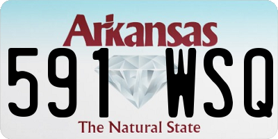 AR license plate 591WSQ
