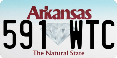 AR license plate 591WTC