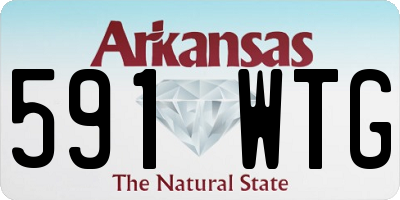 AR license plate 591WTG