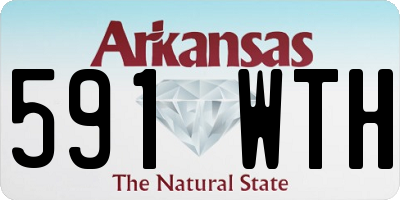 AR license plate 591WTH