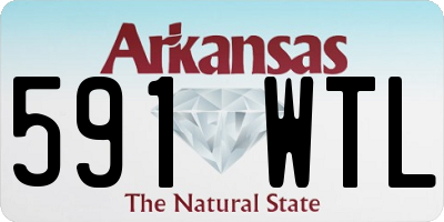 AR license plate 591WTL