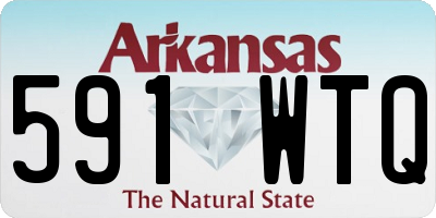 AR license plate 591WTQ
