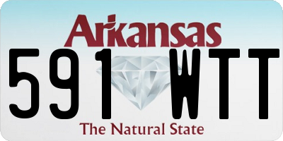 AR license plate 591WTT