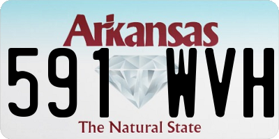 AR license plate 591WVH