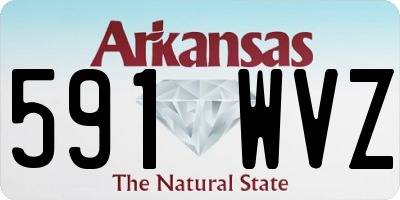 AR license plate 591WVZ