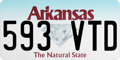 AR license plate 593VTD