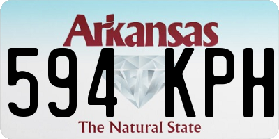 AR license plate 594KPH