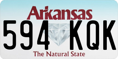 AR license plate 594KQK